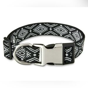 Vibrant Life Dog Collar Diamond Print Large